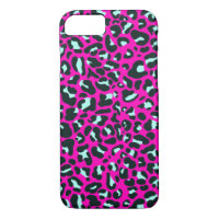 Modern Pink Cheetah Leopard Animal Print