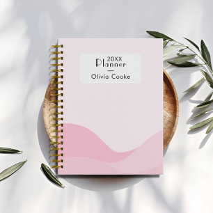 Modern Pink Digital Planner With Custom Name