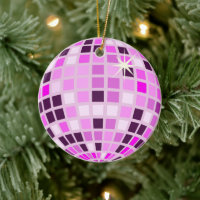 Modern Pink Disco Ball