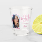 Modern Pink Elegant 21st Birthday