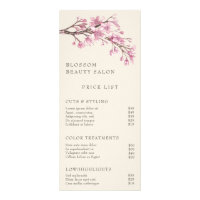 Modern Pink Floral Elegant Price List