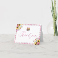 Modern Pink Gingham Fresh Off The Market