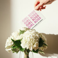 Modern Pink Girl Boss Best Girly Gift