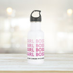 Modern Pink Girl Boss Best Girly Gift 532 Ml Water Bottle<br><div class="desc">Modern Pink Girl Boss Best Girly Gift</div>