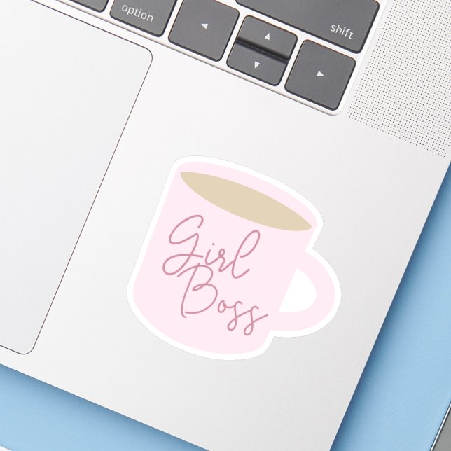 Modern Pink Girl Boss Coffee  (Creator Uploaded)