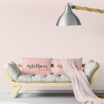 Modern Pink Girl Boss & Name | best Girly Gift Decorative Cushion<br><div class="desc">Introducing the Modern Pink Girl Boss & Name collection on Zazzle! This trendy and stylish collection is perfect for all the strong, independant women out there who are rocking their careers and making a statement. Whether you're a girl boss yourself or looking for a fabulous gift for one, this collection...</div>