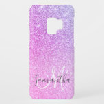 Modern Pink Glitter Sparkles Personalised Name Case-Mate Samsung Galaxy S9 Case<br><div class="desc">Modern Pink Glitter Sparkles Personalised Name</div>