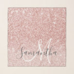 Modern Pink Glitter Sparkles Personalised Name Scarf<br><div class="desc">Introducing our Modern Pink Glitter Sparkles Personalised Name product, available exclusively on Zazzle! Make a stylish and personalised statement with this stunning design that combines the charm of pink glitter with a modern touch. Whether you're looking for a gift or a special treat for yourself, this product is perfect for...</div>