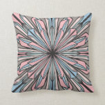 Modern Pink Grey Geometric Abstract Flower Drawing Cushion<br><div class="desc">This modern and unique geometric design is perfect for the contemporary individual. It features a hand-drawn abstract geo flower. The elegant colour scheme includes slate grey, pastel blue, pink, and yellow with a black outline. It's cool, trendy, and stylish! ***IMPORTANT DESIGN NOTE: For any custom design request such as matching...</div>