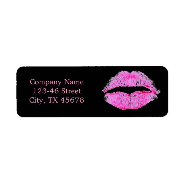 modern pink lips Makeup Artist cosmetologist (Front)