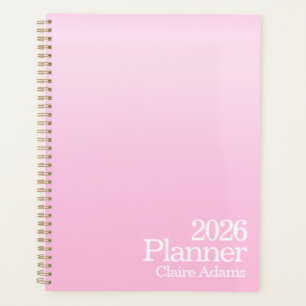 Modern Pink Ombre Planner