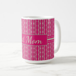 Modern Pink Pattern Coffee Mug