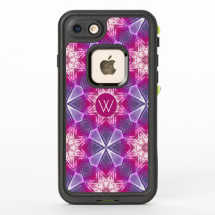 Modern Pink Purple Abstract Pattern