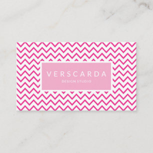 Modern Pink Seamless Pattern  Business Card