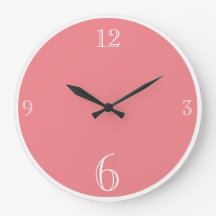 Modern  Pink  Solid Colour Basic minimalist