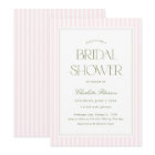Modern Pink Striped Bridal Shower