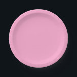 Modern Pink Template Create Your Own Party Custom Paper Plate<br><div class="desc">Modern Pink Template Create Your Own Party Custom Paper Plates</div>