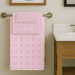 Modern Pink Towels Elegant and Fresh Appeal