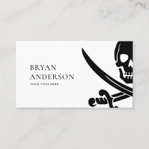 Modern Pirate Business Card