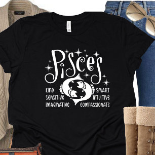 Modern Pisces Horoscope T-Shirt
