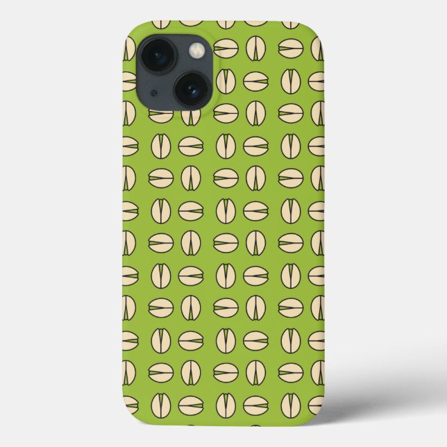 Modern Pistachio Nut Green  Case-Mate iPhone Case (Back)
