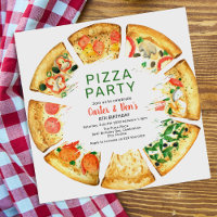 Modern Pizza Joint Birthday Party