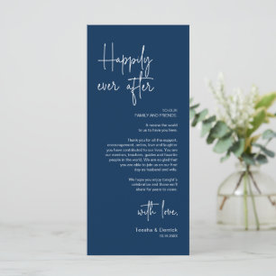 Modern Place Setting Dinner Party Thank You Card