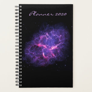 Modern Planner 2020 Black Space Art