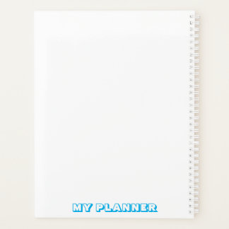 modern planner "bruh" notebook