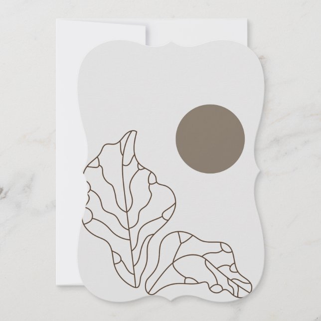 Modern plant art (Front)