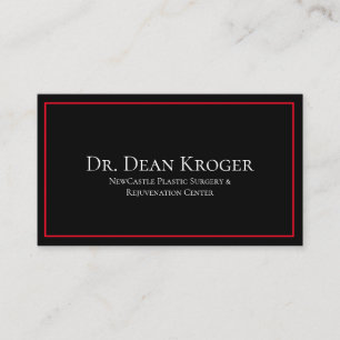 Modern Plastic Surgery & Rejuvenation Centre Business Card