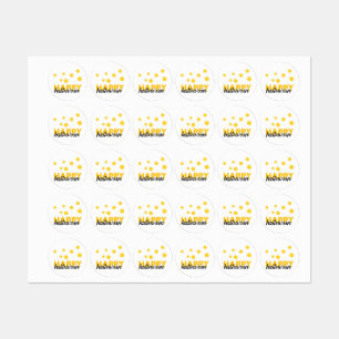 Modern, playful design of Happy Halloween