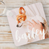 Modern Playful Simple Elegant Chic Pet Photo