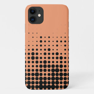 Modern, playful, urban geometric circle pattern iPhone 11 case