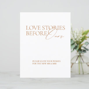 Modern Please Sign Our Guest Book Wedding Sign