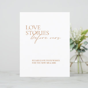 Modern Please Sign Our Guest Book Wedding Sign