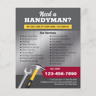 Modern Plumber / Electrician (Generic) Flyer