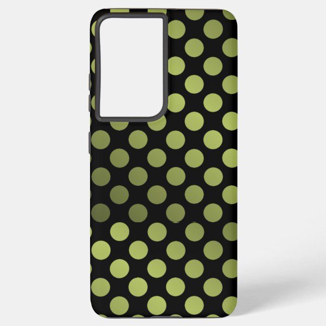 Modern Polka Dot Phone Case (Back)