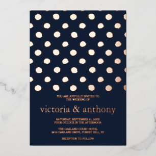 Modern Polka Dots Wedding Real