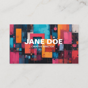 Modern Pop Art Business Card