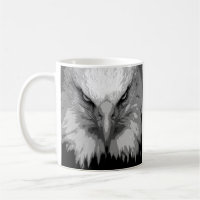 Modern Pop Art Eagle Head Template Animals