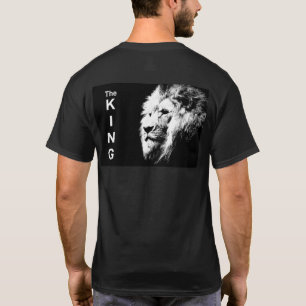 Modern Pop Art Lion Head Elegant Trendy Template T-Shirt