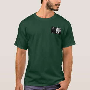 Modern Pop Art Lion Template Deep Forest Green T-Shirt