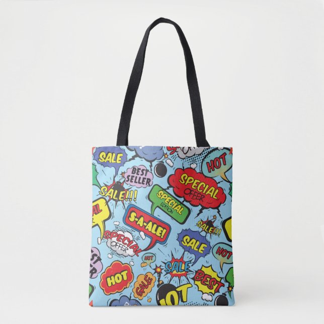 Modern Pop art  Tote Bag (Front)
