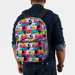 Modern Pop Culture Urban Street Style Abstract  Printed Backpack
