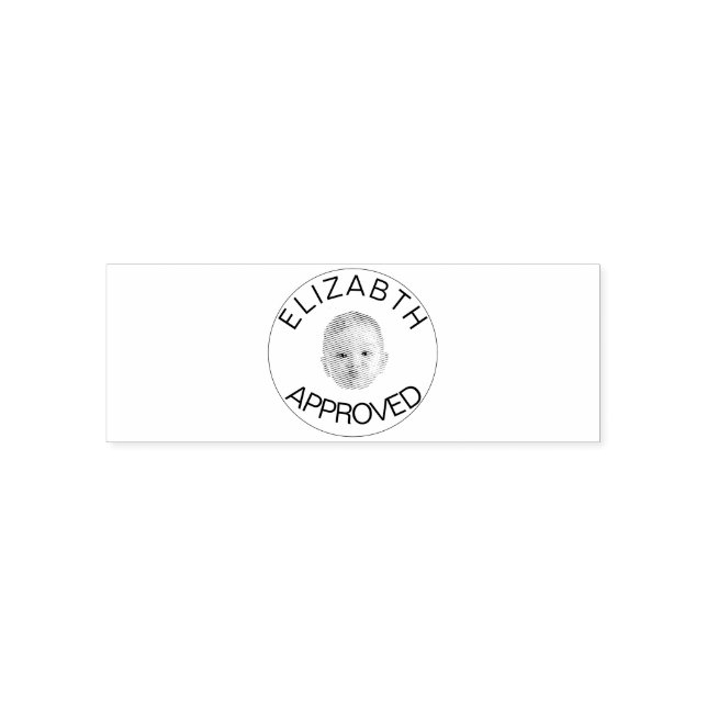 Modern Portrait Best Gift Funny Gifts For Him/Her Self-inking Stamp (Design)