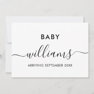 Modern Pregnancy Announcement