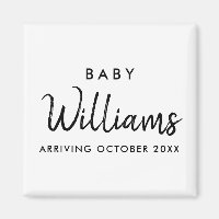 Modern Pregnancy Announcement