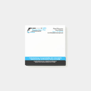 Modern Pressure Washing Classic House Cleaning Post-it Notes