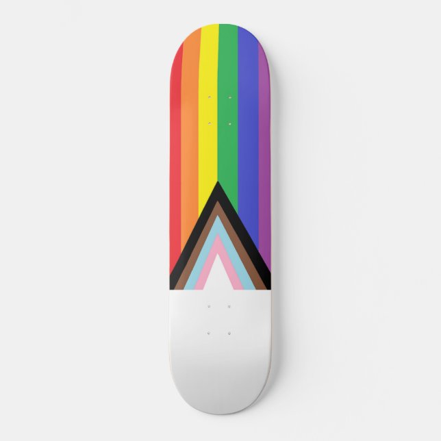 "Modern Pride Flag" Skateboard (Front)